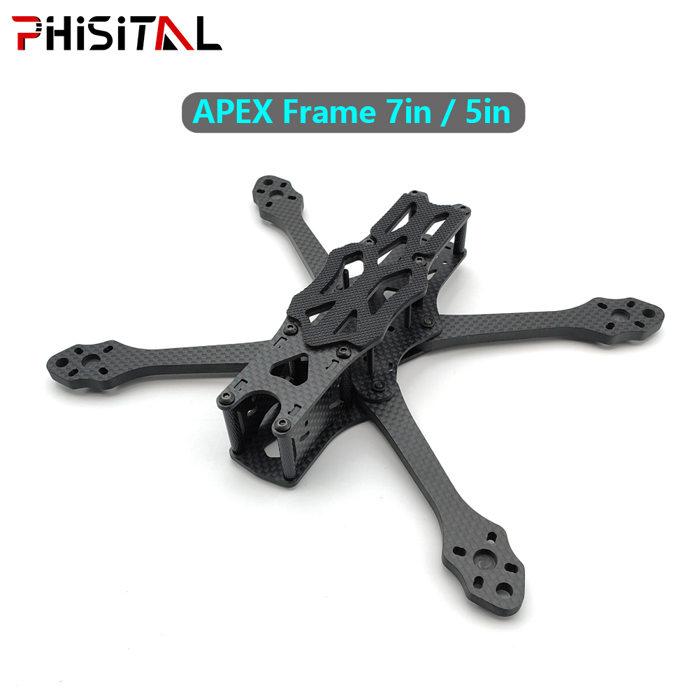 Drone Kit Beginner - APEXフレーム 7インチ/6インチ/5インチ カーボンファイバー クアッドコプターフレームキット 19/22mmカメラ用 |