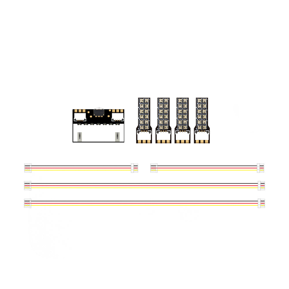 HGLRC RSレーシングLED 4個 2812 LEDミニ - Drone Kit Plug And Play のレビューと価格